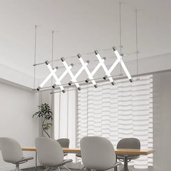 Modern Geometric LED Chandelier
