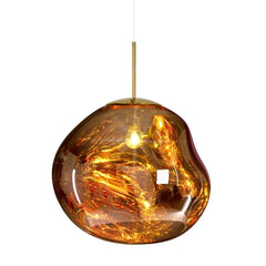 Modern Molten Glass Pendant Light
