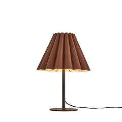 Modern Pleated Leather Table Lamp