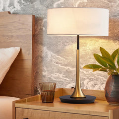 Modern Luxury Fabric Shade Table Lamp