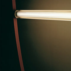 Modern Leather Strap Pendant Light