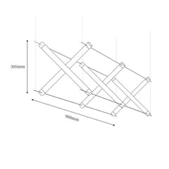 Modern Geometric LED Chandelier
