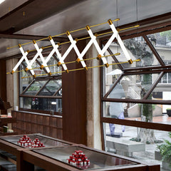 Modern Geometric LED Chandelier