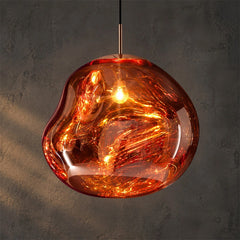Modern Molten Glass Pendant Light
