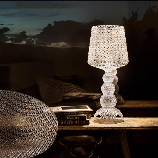 Vintage Crystal Style LED Table Lamp