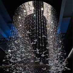 Crystal Butterfly Chandelier