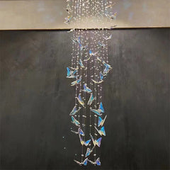 Crystal Butterfly Chandelier