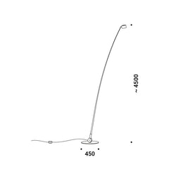 Sampei Black Floor Lamp