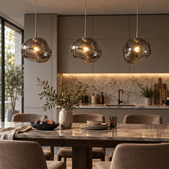 Modern Molten Glass Pendant Light
