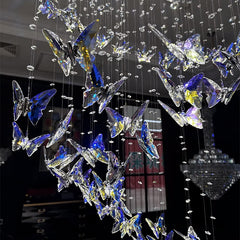 Crystal Butterfly Chandelier