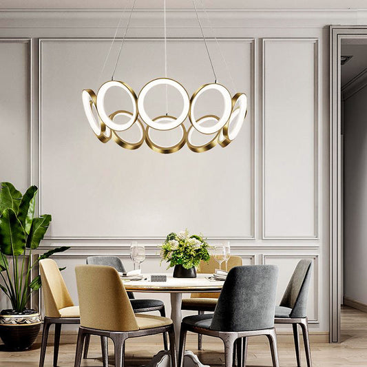Elegant Ring LED Pendant Light