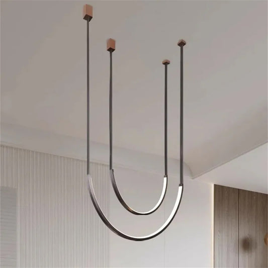 Modern LED Loop Pendant Light