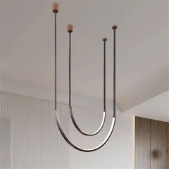Modern LED Loop Pendant Light