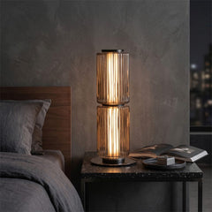 Modern Glass Column Floor Lamp