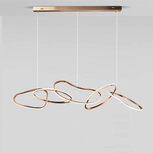 Sculptural Ring Pendant Light