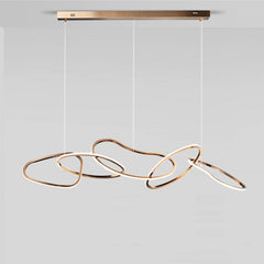 Sculptural Ring Pendant Light