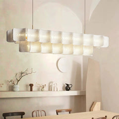 Elegant Linear Glass Pendant Light