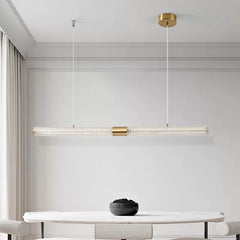 Crystal Tube Pendant Light