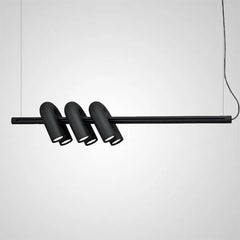 Sculptural U-Shape Pendant Light