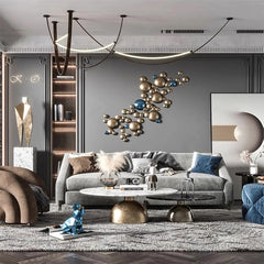 Modern Leather Strap Pendant Light