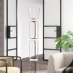 Modern Glass LED Floor Light