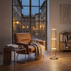Modern Glass LED Floor Light