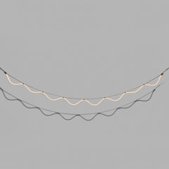 Modern LED Rope Linear Pendant Light