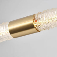 Crystal Tube Pendant Light