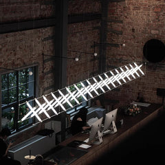 Modern Geometric LED Chandelier