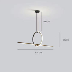 Modern Ring LED Chandelier