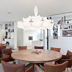 Zeppelin 1 White Pendant Light