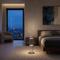 Modern Glass LED Floor Light