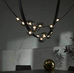 Glass Bubble Pendant Light