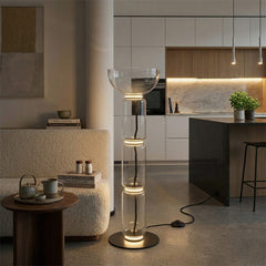 Modern Glass LED Floor Light