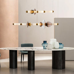 Luxury Orbital Glass Chandelier