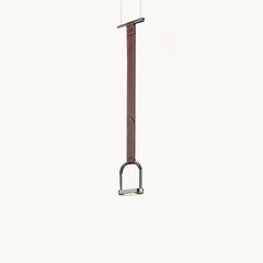 Modern Minimalist Leather Pendant