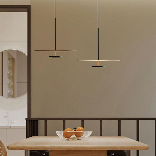 Slim Disc Pendant Light