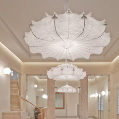 Zeppelin 1 White Pendant Light