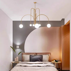 Modern Arch Globe Chandelier