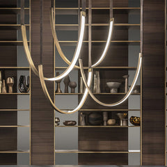 Modern LED Loop Pendant Light