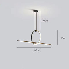Modern Ring LED Chandelier