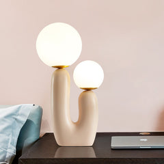 Modern Resin Art Table Lamp