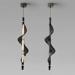 Twist Mesh LED Pendant Light
