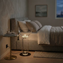 Modern Glass LED Floor Light