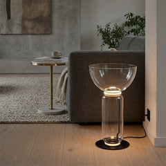 Modern Glass LED Floor Light