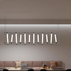 Modern Geometric LED Chandelier