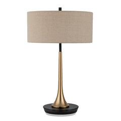 Modern Luxury Fabric Shade Table Lamp
