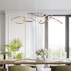 Sculptural Ring Pendant Light