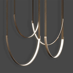 Modern LED Loop Pendant Light