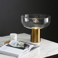 Modern Glass Stone Table Lamp